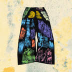 Jeans Pittura - Denim Y2K Particular Piece Paint Multicolor