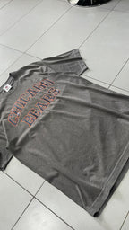 T-Shirt NFL Chicago Bears Grigio Piombo Fit Oversize (L)