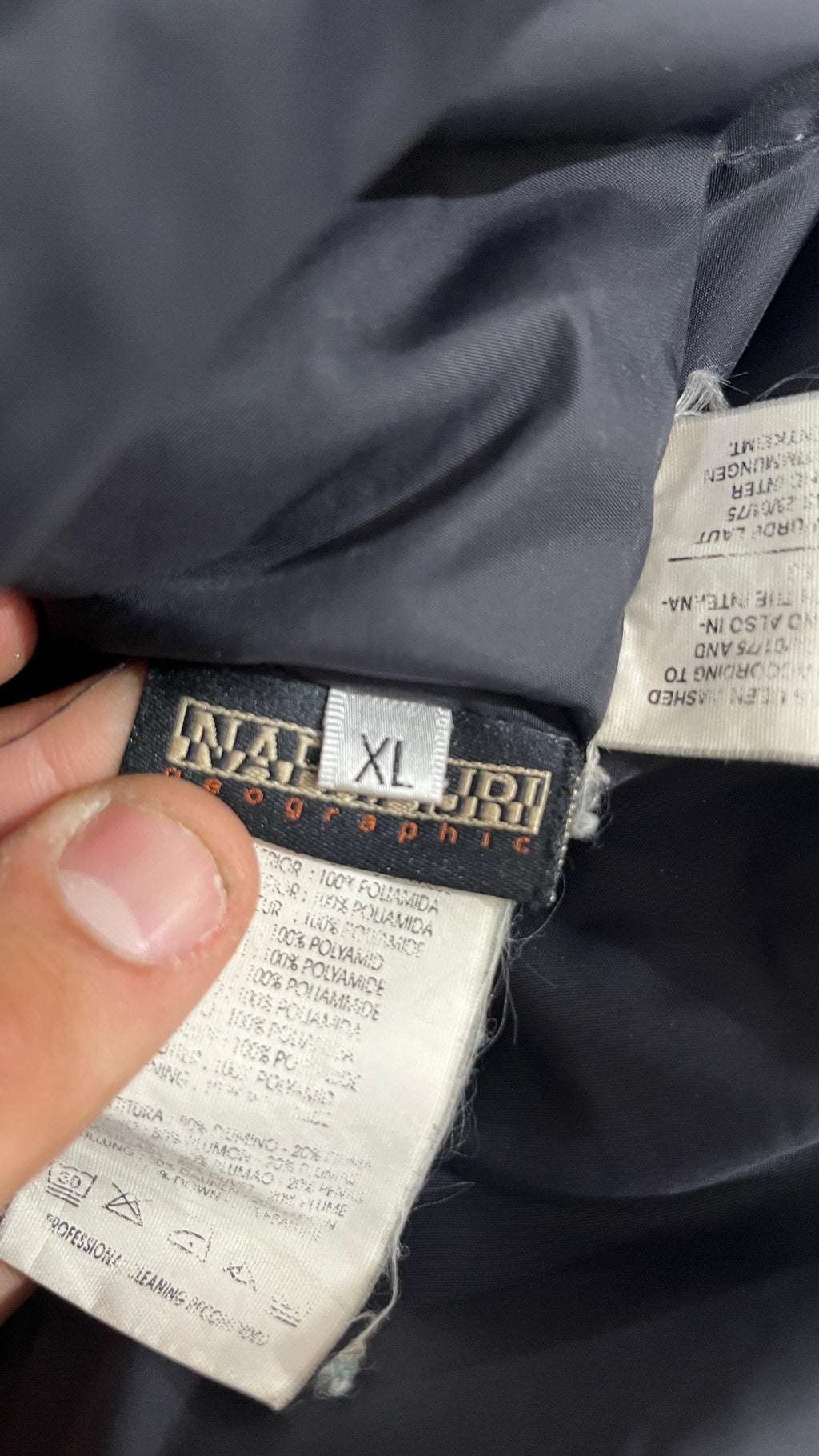 Giubbino Smanicato Napapijri Nero Printed (XL)