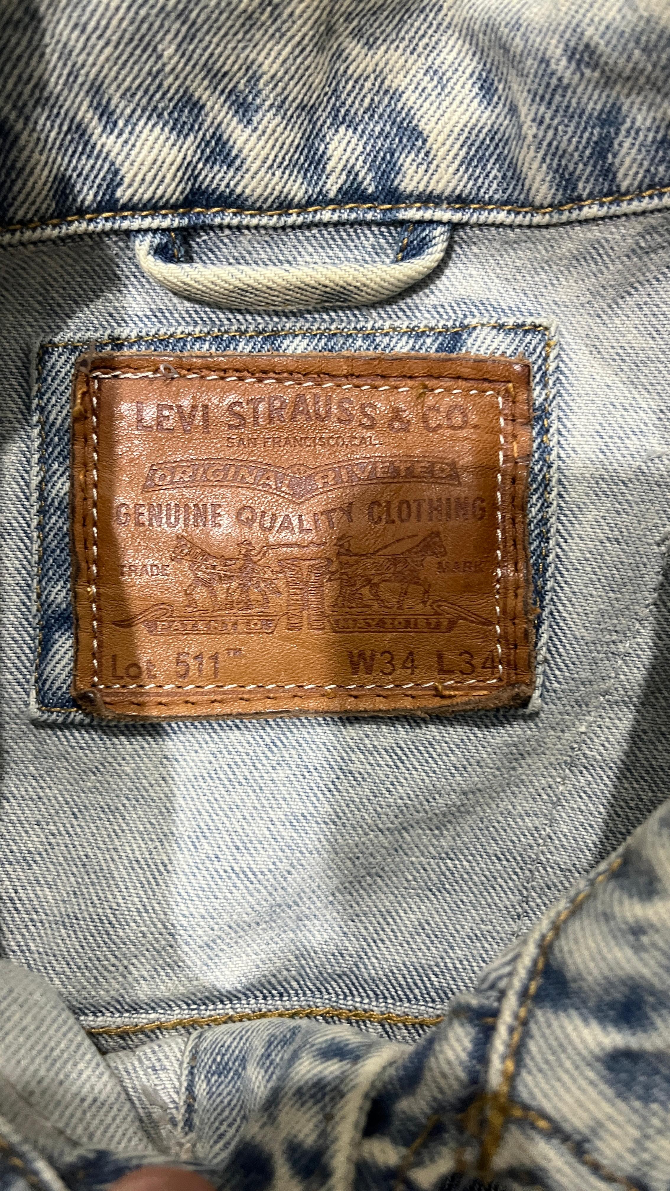 Denim Levis Custom Jacket Particular (S)
