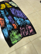 Jeans Pittura - Denim Y2K Particular Piece Paint Multicolor
