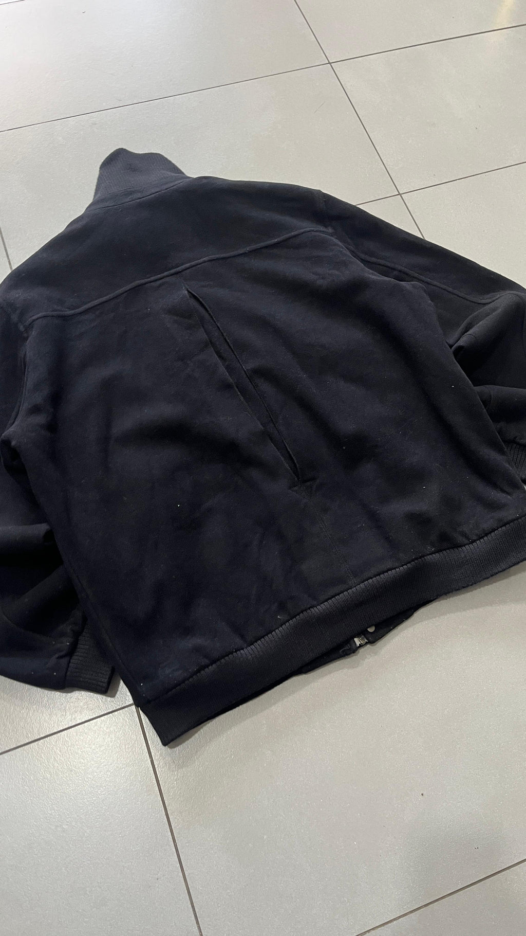 Giubbino Lacoste Nero con Zip (XL)